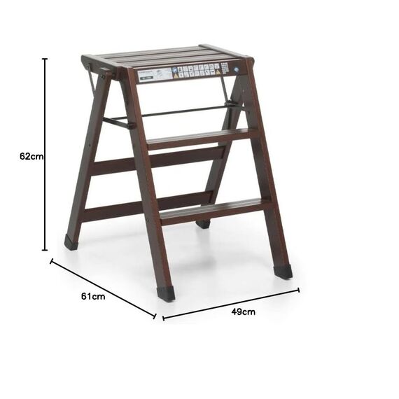 Foppapedretti Klappbarer Hocker, Canaletto