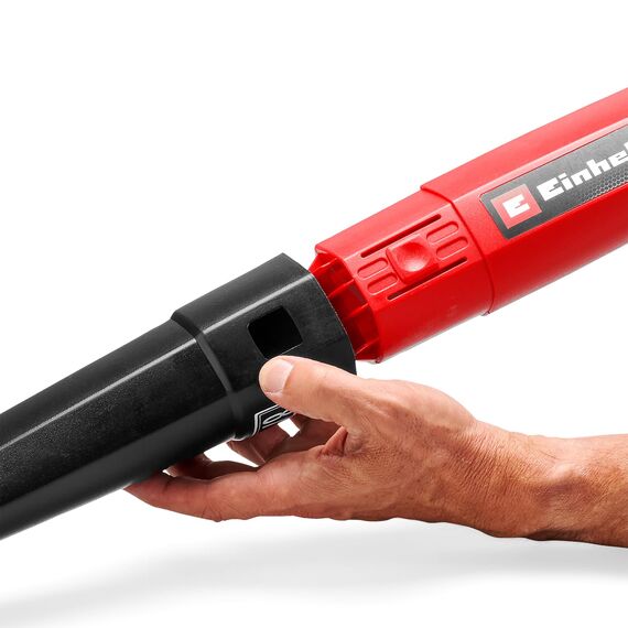 Einhell Akku-Universalbläser GC-CL 18/1 Li E-Solo Power X-Change (18 V, Li-Ion, Blas-Luftstrom 210 km/h, 2-TLG. Rohr, elektr. Drehzahlregulierung, ohne Akku und Ladegerät)