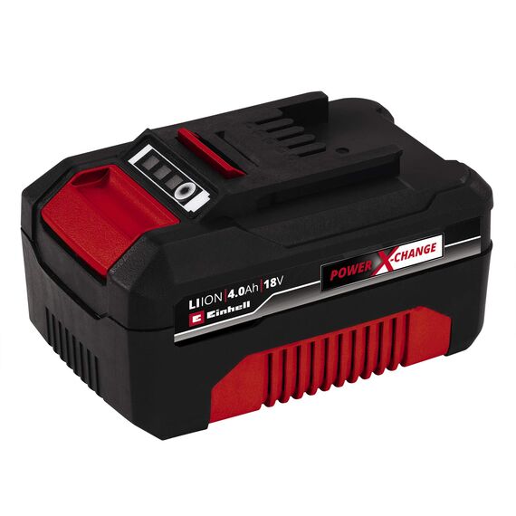 Einhell Akku-Laubbläser GE-LB 36/210 Li E Power X-Change (Li-Ion, 816m³/h Blasleistung, Turboschalter, 3-stufiges + abnehmbares Rohr, inkl. 2x 4,0 Ah Akku und Twincharger)