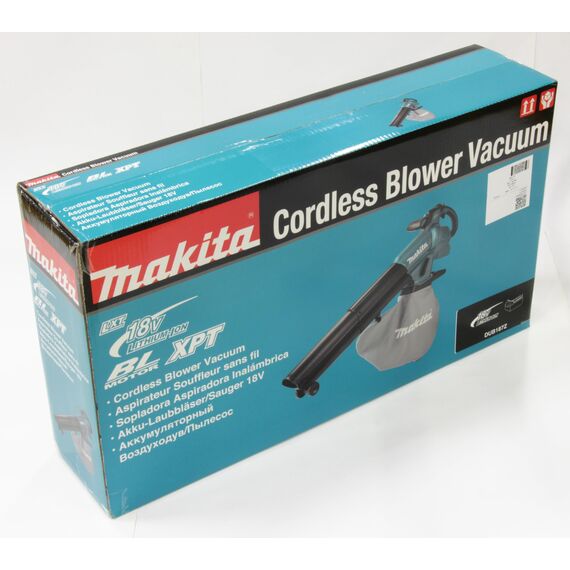 Makita DUB187Z Akku-Laubbläser/Sauger 18V (ohne Akku, ohne Ladegerät)