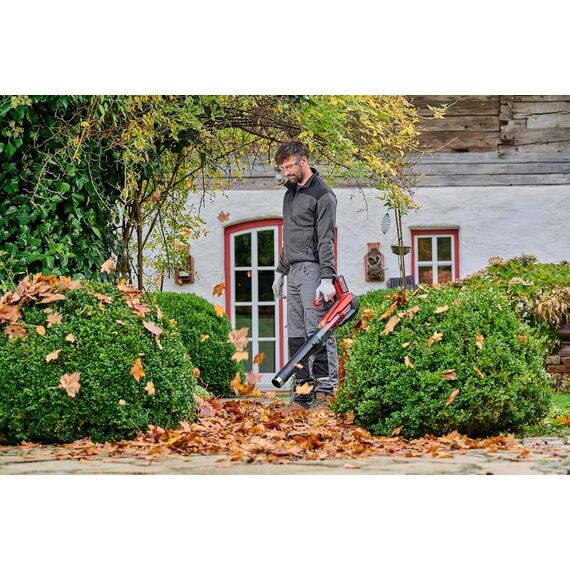 Einhell Akku-Laubbläser GP-LB 18/200 Li E-Solo Power X-Change (Li-Ion, 18V, bürstenloser Motor, Drehzahlregulierung, Axialgebläse-Technologie, ohne Akku und Ladegerät)