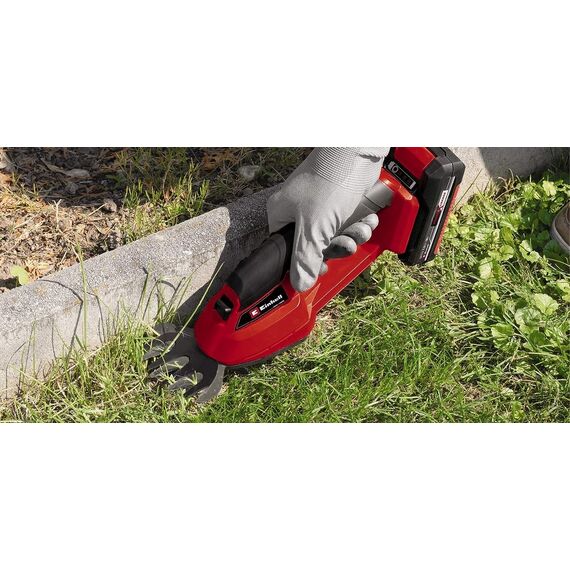Einhell Akku-Grasschere GC-CG 18/1 Li-Solo Power X-Change (Li-Ion, 18V, Schnittbreite Grasschneideblatt 100 mm, Softgrip, Metallgetriebe, ohne Akku und Ladegerät)