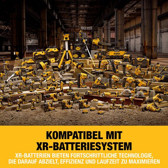 DEWALT Akku-Gebläse/Luftbesen (18V, 290 km/h Blasgeschwindigkeit, DREI-Stufen-Schalter, Lieferung ohne Akku und Ladegerät), DCV100