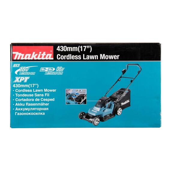 Makita DLM432Z Akku-Rasenmäher 2x18 V (ohne Akku, ohne Ladegerät)