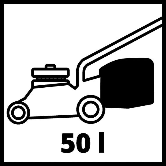 Einhell Akku-Rasenmäher GP-cm 36/41 Li-Solo Power X-Change (36 V, 41 cm Schnittbreite, bis 500 m², Brushless, 50L Fangkorb, 25-75 mm Schnitthöhe, ohne Akku)