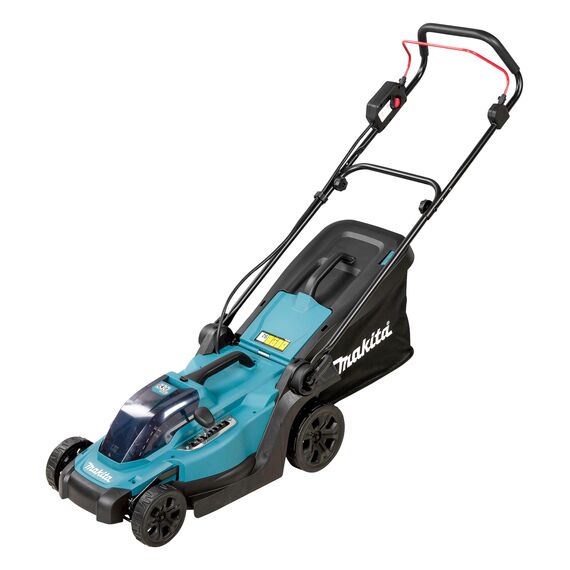 Makita DLM330RM Akku-Rasenmäher 18V / 4,0 Ah, 1 Akku + Ladegerät, Petrol