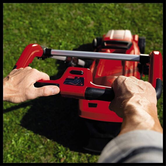 Einhell Akku-Rasenmäher GP-cm 36/41 Li-Solo Power X-Change (36 V, 41 cm Schnittbreite, bis 500 m², Brushless, 50L Fangkorb, 25-75 mm Schnitthöhe, ohne Akku)