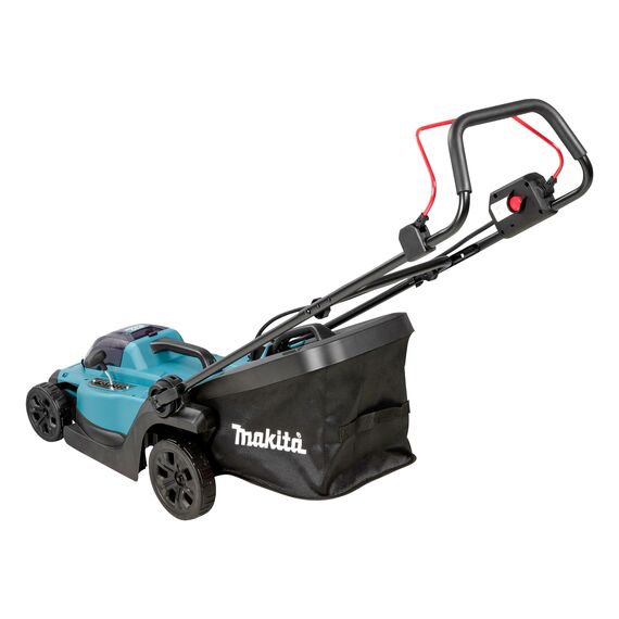 Makita DLM330RM Akku-Rasenmäher 18V / 4,0 Ah, 1 Akku + Ladegerät, Petrol