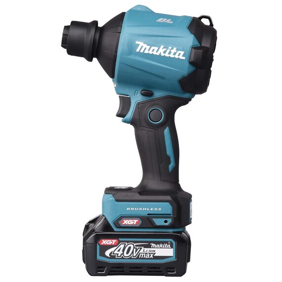 Makita AS001GA102 Akku-Gebläse 40V max. / 2,0 Ah, 1 Akku + Ladegerät in Transporttasche, Petrol
