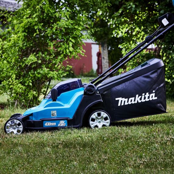Makita DLM432Z Akku-Rasenmäher 2x18 V (ohne Akku, ohne Ladegerät)