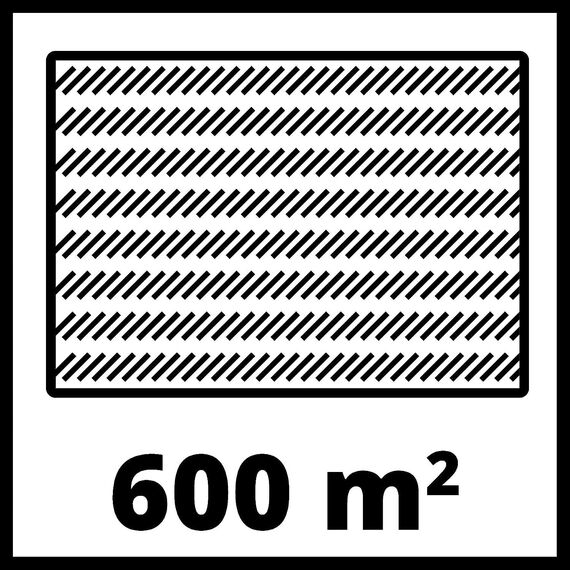 Einhell Elektro Rasenmäher GC-EM 1536 (1.500W, 36cm Schnittbr., 38L Fangbox, 25-65mm Schnitth., klappb. Führungsholm, leicht und robust) Schwarz, Rot