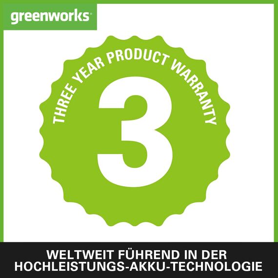 Greenworks G40AB Axial Akku Laubbläser mit Tempomat, 177 km/h, 11,05 m³/min OHNE 40V Akku & Ladegerät, 3 Jahre Garantie