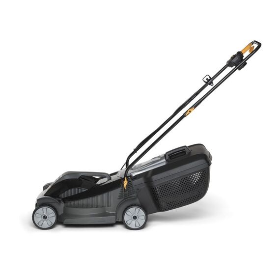 Alpina Elektro-Rasenmäher BL 380 E, Schnittbreite 38cm, 1400-W-Motor, bis zu 500m², Schnitthöhe in 3 Positionen verstellbar, 40 l Auffangbeutel