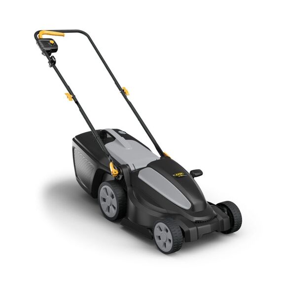 Alpina AL1 38 E Elektro-Rasenmäher - 1400 W Motor, 38 cm Schnittbreite, 6 Schnitthöhen, 40 L Grasfangkorb