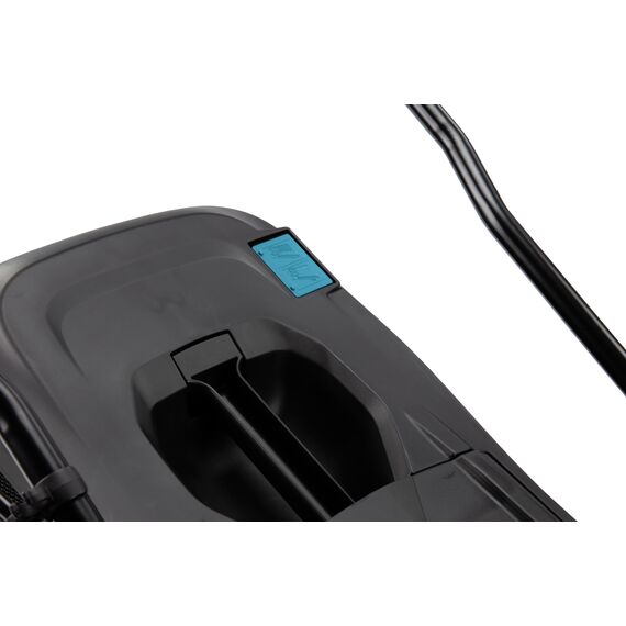 Makita DLM382PM2 Akku-Rasenmäher 2x18 V / 4,0 Ah, 2 Akkus + Doppelladegerät