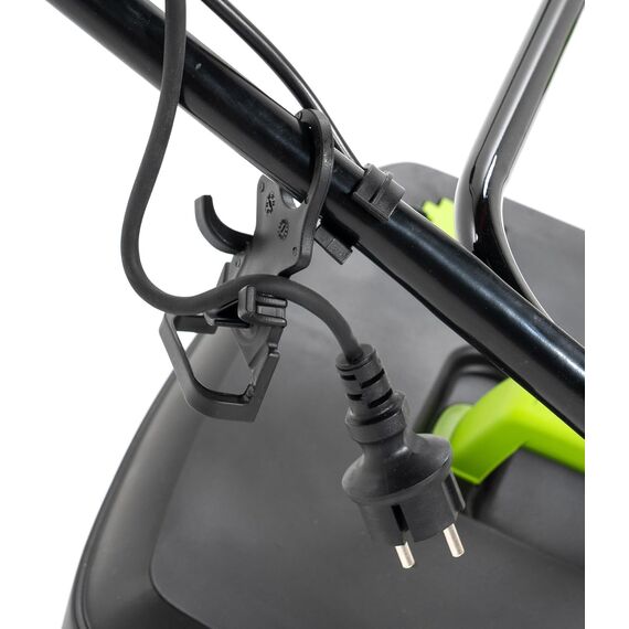 Murray Rasenmäher Elektro 2-in-1 LE380E - Rasenmäher Elektrisch 1600W/38cm mit Grasfangbox 45L für Rasenflächen bis zu 500m2 - Elektro Rasenmäher mit Ergonomischer Softgriff und Überlastschutz