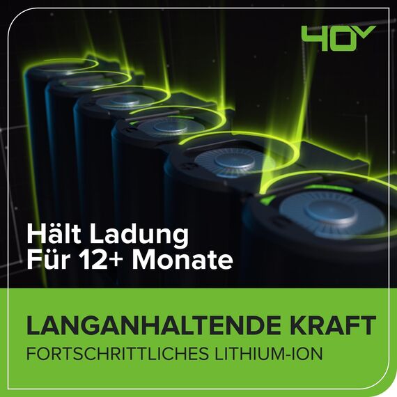 Greenworks GD40LM46SP Selbstfahrender Akku Rasenmäher mit bürstenlosem Motor für größere Flächen bis zu 600 m², 46 cm Schnittbreite, 55-Liter-Sack OHNE 40 V Akku und Ladegerät, 3 Jahre Garantie