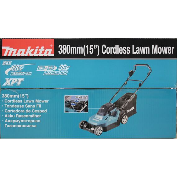 Makita DLM382Z Akku-Rasenmäher 2x18 V (ohne Akku, ohne Ladegerät)