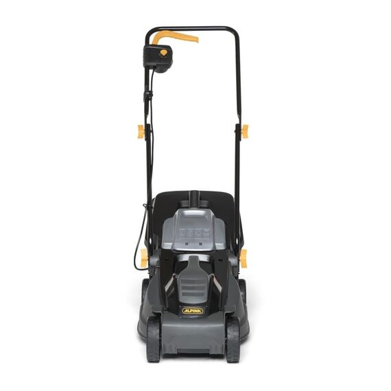 Alpina Elektro-Rasenmäher BL 320 E, Schnittbreite 32cm, 1000-W-Motor, bis zu 300m², Schnitthöhe in 3 Positionen verstellbar, 25 l Auffangbeutel