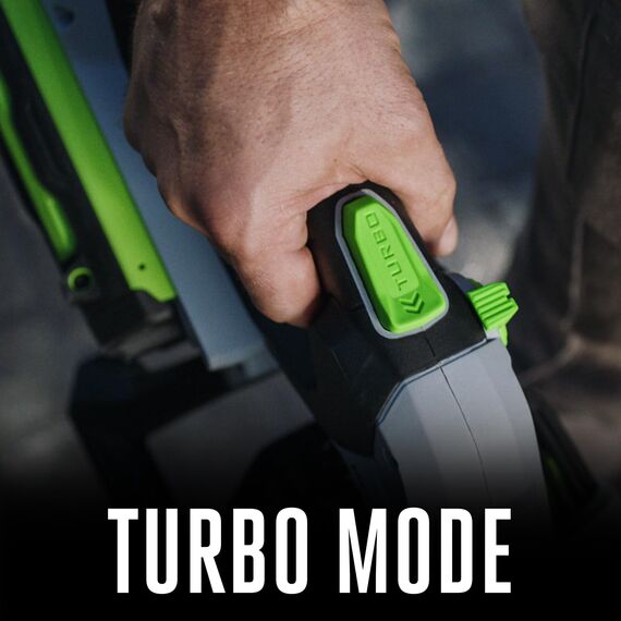 EGO Power+ LB7650 Turbo-Laubbläser mit Variabler Geschwindigkeit, 56 Volt, 765 CFM Akku-Laubbläser, Akku und Ladegerät Nicht im Lieferumfang enthalten, Schwarz