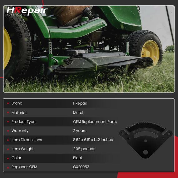 HRepair Lenkungssektor Ritzel Umbau Kit Ersatz für John Deere LA100 LA105 LA120 LA130 LA135 LA140 LA150 LA165, John Deere D Serie Rasentraktoren ersetzt # GX21924 BLE, GX20. 053, GX20054, GX21994