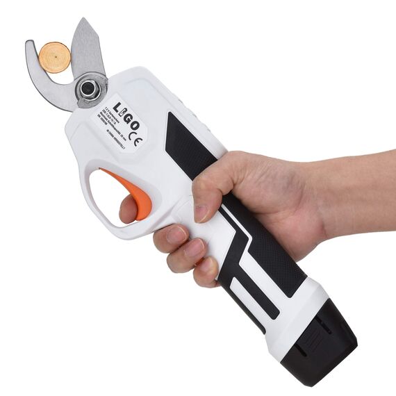 LIGO 7,2 V kabellose Gartenschere – robuster 18 mm Astschneider, wiederaufladbare Lithium-Batterie, elektrische Schere mit Sicherheitsverschluss und ergonomischem Griff