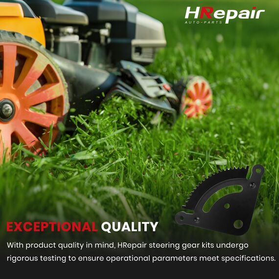 HRepair Flip Manufacturing Steering Sector Gear & Pinion Kit passend für John Deere LA Serie – 19 Zähne LA120, LA125, LA130, LA135, LA140, LA145, GX200533, GX200 54 DE