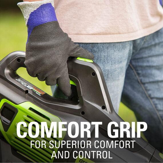 Greenworks 80 V (170 MPH / 730 CFM / 75+ kompatible Werkzeuge), kabelloser bürstenloser Axial-Laubbläser, nur Werkzeug