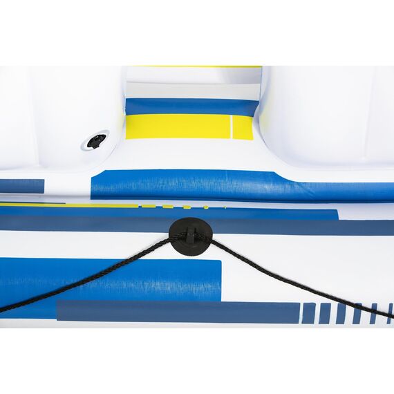 Bestway Hydro-Force, Badeinsel mit viel Platz für bis zu 6 Personen, 373x264x73 cm