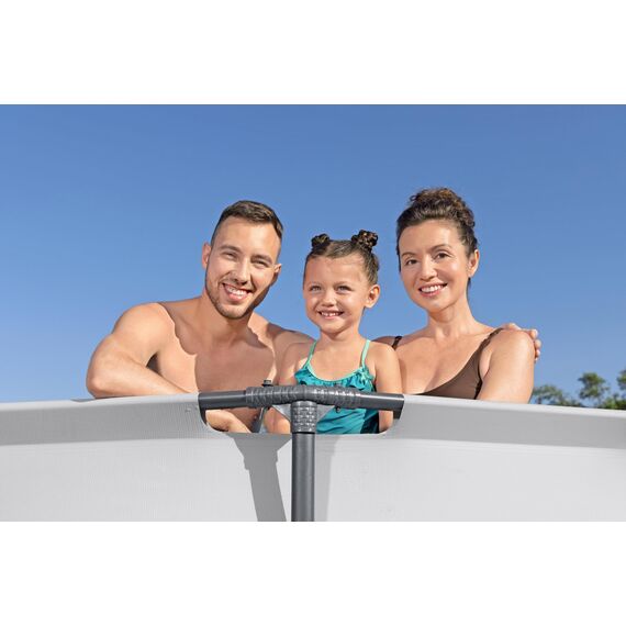 Bestway Steel Pro Max™ Frame Pool-Set, rund, mit Filterpumpe 305 x 76 cm