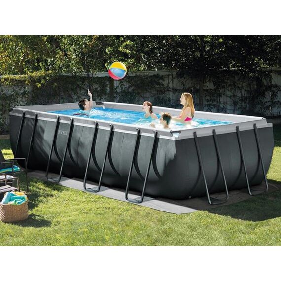 Intex Schwimmbadrahmen-Set Ultra Quadra, 549 x 274 x 132 cm, XTR 26356