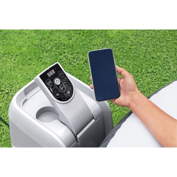Bestway LAY-Z-SPA WLAN-Whirlpool Boracay AirJet Ø 180 x 66 cm, rund