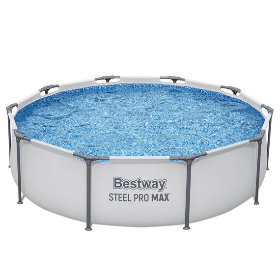 Bestway Steel Pro Max™ Frame Pool-Set, rund, mit Filterpumpe 305 x 76 cm