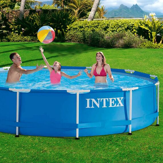 Intex Metal Frame Pool - Aufstellpool - Ø 366 x 76 cm