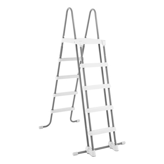 Intex 26374NP – Aufstellpool Ultra XTR Frame Rechteckig, Filterpumpe 10500 L/h, Leiter, Bodenplane und Abdeckplane, 54368 L, Stahl und PVC, Grau, 975x488x132 cm