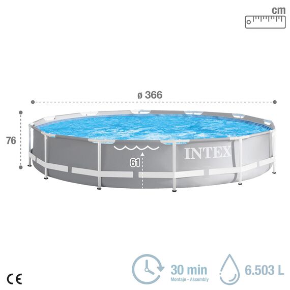 12Ft X 30In Prism Frame Pool