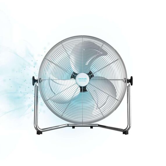 Cecotec Industrie-Ventilator EnergySilence 5000 Pro, 120 W, 3 Metallklingen 20" (51 cm), Kupfermotor, 3 Geschwindigkeiten, Einstellbare Neigung, Verchromte Oberfläche