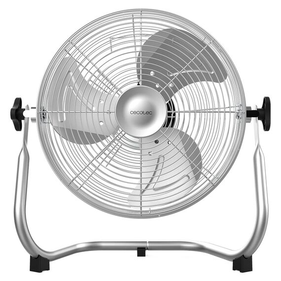Cecotec Industrielüfter EnergySilence 1000 Pro. 40 W, Durchmesser 30 cm, 3 Geschwindigkeiten, 3 Flügel, einfache Bedienung, elegantes Design und maximale Sicherheit, Stahl-Finish