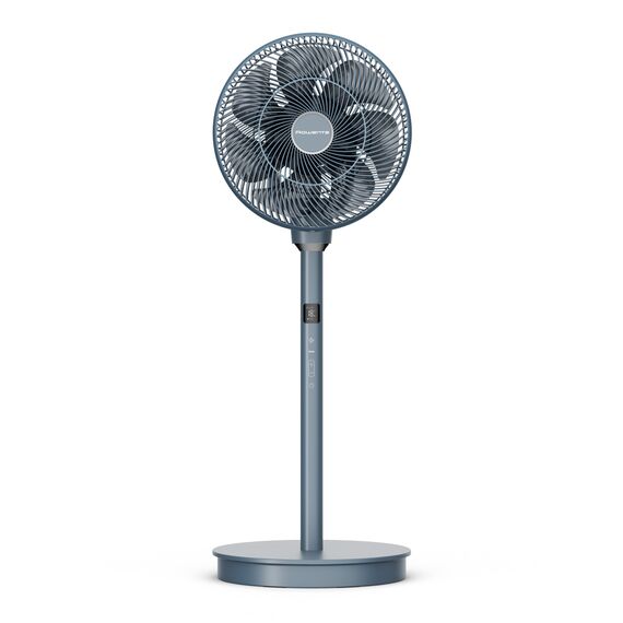 Rowenta Turbo Swift Silence Standventilator, Blau, QV5041F0