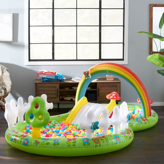 Intex My Garden Play Center, 289,6 x 180,3 x 104,1 cm, für Kinder ab 2 Jahren