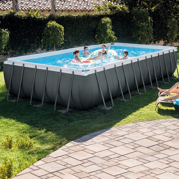 Intex 24Ft X 12Ft X 52In Ultra XTR Rectangular Pool Set