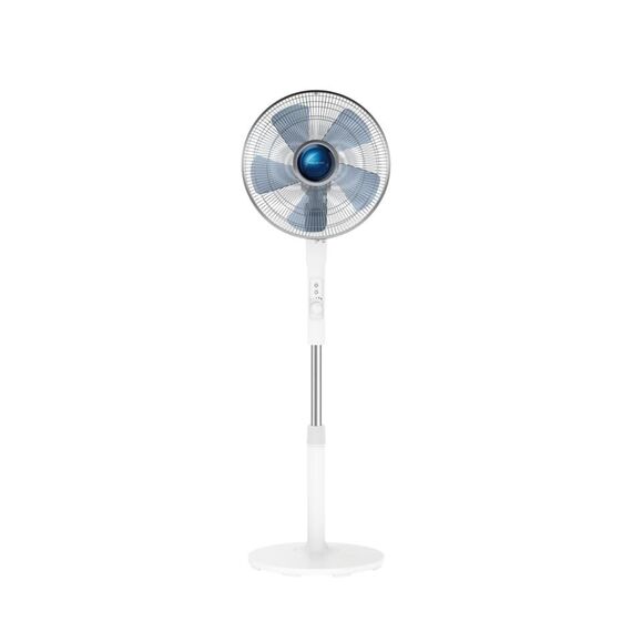 Rowenta VU5840 Turbo Silence Extreme+ Standventilator | mit 4 Geschwindigkeiten | automatische Oszillation | Silence-Nacht-Modus | Turbo-Boost | verstellbare Höhe | Weiß