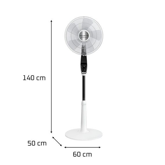 Rowenta Turbo Silence Extreme Standventilator, Weiß, VU5690F0