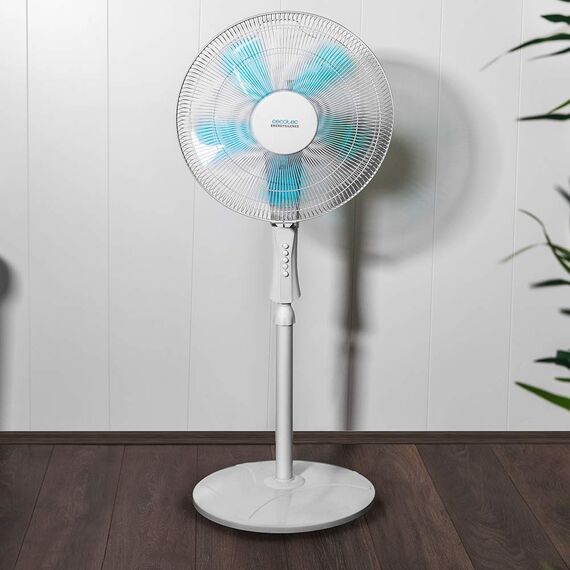 Freistehender Ventilator Cecotec EnergySilence 530 Power Connected 50 W Schwarz (Power, Weiß)