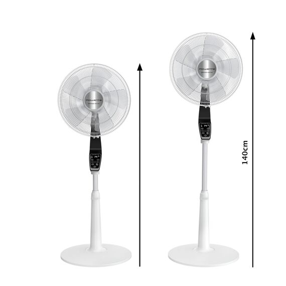 Rowenta Turbo Silence Extreme Standventilator, Weiß, VU5690F0