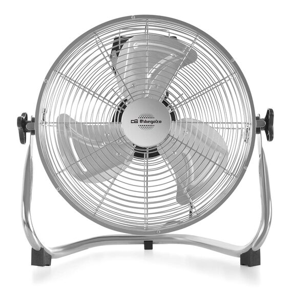 Orbegozo PW 1332 - Industrieller Ventilator Power Fan, drei Stufen, Blätter aus Metall, einstellbare Neigung, Tragegriff, 45 W