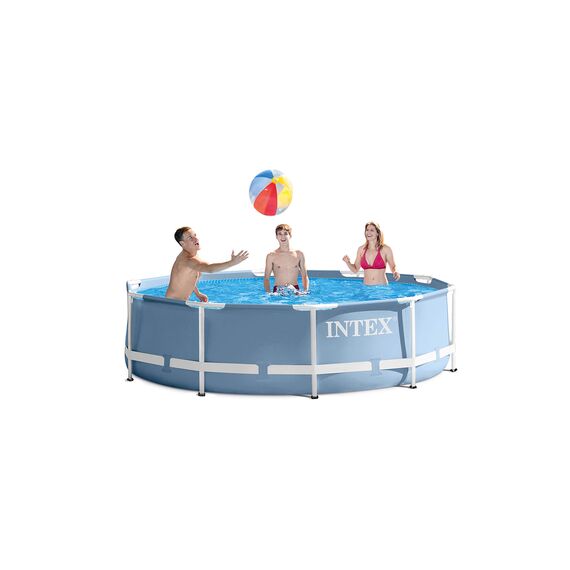 Intex Prism Frame Pool-Set, 3M66 x 76 cm, 366 x 366 x 76 cm, 503, 28712NP