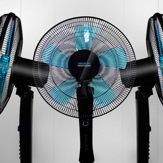 Freistehender Ventilator Cecotec EnergySilence 530 Power Connected 50 W Schwarz (Power, Schwarz)
