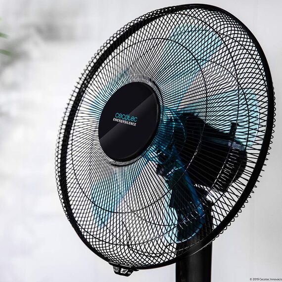 Freistehender Ventilator Cecotec EnergySilence 530 Power Connected 50 W Schwarz (Power, Schwarz)