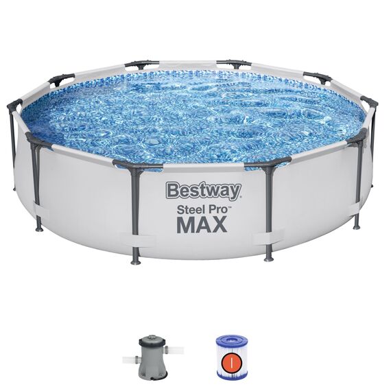 Bestway zwembad Steel pro max Set rund 3